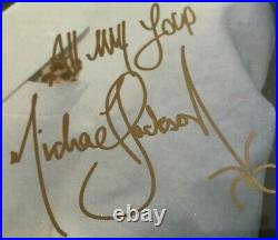 Michael Jackson/Quincy Jones RARE Signed Thriller Album WithVinyl & COA
