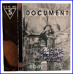 Michael Stipe Signed Autographed REM Document Vinyl Album