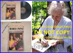Michelle Phillips Signed Mamas and the Papas Album COA Proof Autographed Vinyl