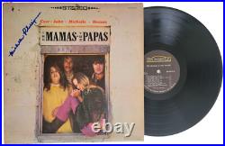 Michelle Phillips Signed Mamas and the Papas Album COA Proof Autographed Vinyl