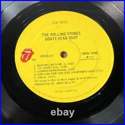 Mick Jagger Hand Signed Goats Head Soup Vinyl Album Autographed Lp Coa Mick Jagger Hand Signed Goats Head Soup Vinyl Album Autographed Lp Coa