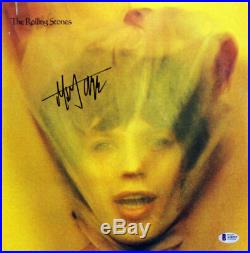 Mick Jagger The Rolling Stones Signed Goats Head Soup Album Cover With Vinyl BAS