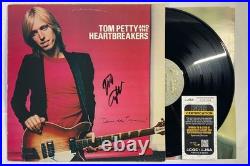 Mike Campbell Guitarist Signed Tom Petty Damn The Torpedos Vinyl Album JSA COA