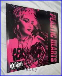 Miley Cyrus Signed Vinyl Album Plastic Hearts With Proof