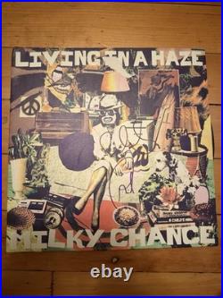 Milky Chance Signed Living In A Haze Vinyl Record Album Autographed