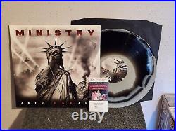 Ministry Amerikkkant Signed Gatefold Vinyl LP Album AL Jourgensen JSA COA