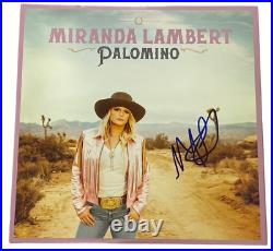 Miranda Lambert Signed Palomino Album Vinyl Lp Authentic Autograph Beckett