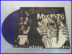 Misfits Die Die My Darling Purple Vinyl Record EP Album USA 1984 Danzig Signed