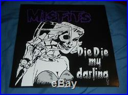 Misfits Glenn Danzig Signed Die Die My Darling Vinyl Album