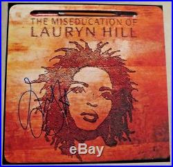 Miss Lauryn Hill Signed Autographed 12x12 Photo Vinyl Album Cover Miseducation
