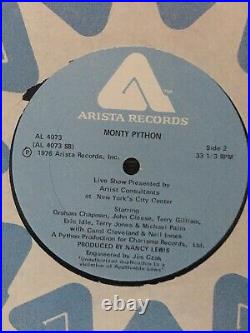 Monty Python Autographed Vinyl Album Live At City Center