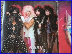 Motley Crue Theater Of Pain Vinyl LP Record Album Signed By Tommy Lee JSA