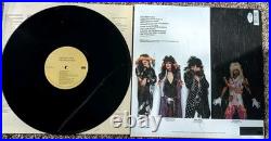 Motley Crue Theater Of Pain Vinyl LP Record Album Signed By Tommy Lee JSA