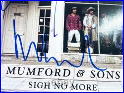 Mumford & Sons FULL BAND Signed Autographed SIGH NO MORE Vinyl Album JSA Marcus