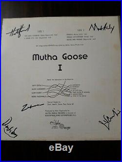 Mutha Goose I, vinyl collector album signed by band