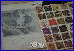 NAT KING COLE signed LP record Album Vinyl Autographed