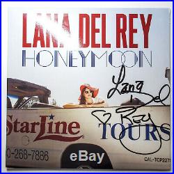 NEW Lana Del Rey SIGNED Honeymoon Vinyl Album LP EXACT Proof JSA COA