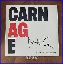 NICK CAVE signed vinyl album CARNAGE 1