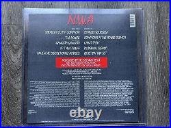 N. W. A Straight Outta Compton Vinyl Album LP Dr Dre Ice Cube Signed PSA