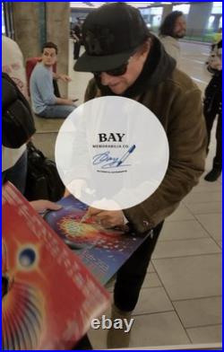 Neal Schon Signed Journey'escape' Vinyl Record Album Lp Proof Jsa Coa