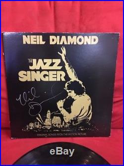 Neil Diamond Hand Signed The jazz Singer Vinyl LP Record Album Capitol records