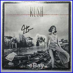 Neil Peart Signed RUSH Permanent Waves Vinyl Album EXACT Proof JSA