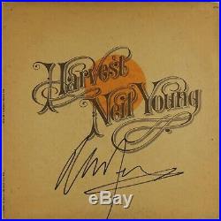 Neil Young Harvest JSA Signed Autograph Album JSA Vinyl Record