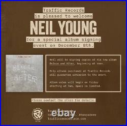 Neil Young Signed Autographed Before and After Vinyl Album