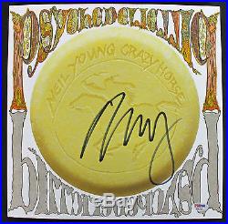 Neil Young Signed'Psychedelic Pill' Album Cover With Vinyl PSA/DNA #AB81055