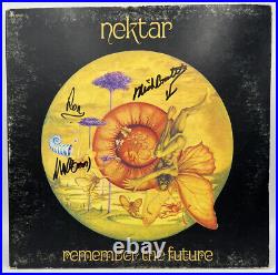 Nektar Signed Remember The Future Album Vinyl Record Lp Mo Moore +2 Exact Proof