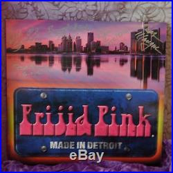 New Frijid Pink Band Album Vinyl Record Made in Detroit Signed Autographed 2014