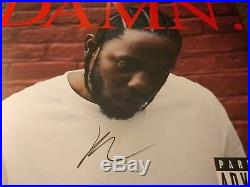 New Rare Kendrick Lamar Damn. Album Autographed Signed Record Red Vinyl 2xLP Ltd
