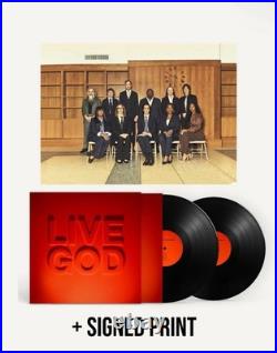 Nick & Bad Seeds LIVE GOD Vinyl 2LP- SIGNED PRINT Preorder Dec 27th