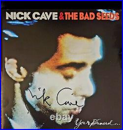 Nick Cave Signed Your Funeral My Trial Vinyl Album And The Bad Seeds Band Bas