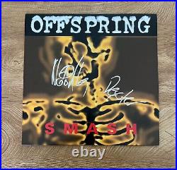 OFFSPRING signed vinyl album SMASH DEXTER HOLLAND & NOODLES 1