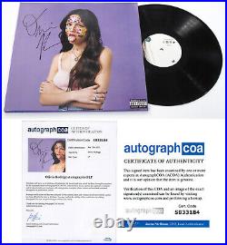OLIVIA RODRIGO signed Autographed SOUR VINYL ALBUM DEJA VU Good 4 U ACOA COA