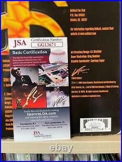 OUTKAST SIGNED AQUEMINI ALBUM 3x LP VINYL RECORD ANDRE 3000 AUTOGRAPHED JSA COA