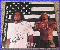 OUTKAST SIGNED AUTOGRAPH STANKONIA VINYL ALBUM withEXACT PROOF ANDRE 3000 BIG BOI