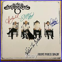 Oak Ridge Boys Signed / Autographed Vinyl Album Lp Front Porch Singin' Nice