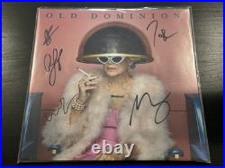 Old Dominion Band Signed 2025 Barbara Album Blush Pink Vinyl Record LP 5 SIG