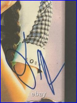 Olivia Rodrigo Signed Sour Vinyl Album Cover Beckett BAS COA Framed with Record