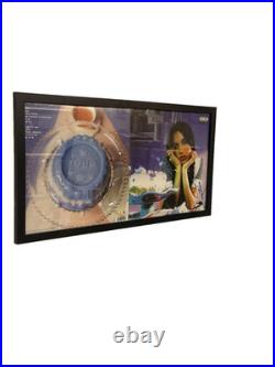 Olivia Rodrigo Signed Sour Vinyl Album Cover Beckett BAS COA Framed with Record