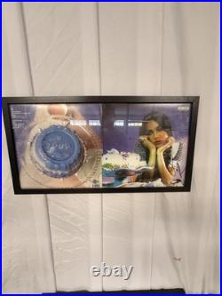Olivia Rodrigo Signed Sour Vinyl Album Cover Beckett COA Framed