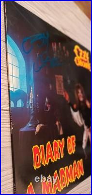 Ozzy Osbourne Signed Autographed Diary Of A Madman Vinyl Album Lp Ozzy Osbourne Signed Autographed Diary Of A Madman Vinyl Album Lp