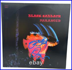 Ozzy Osbourne Signed Black Sabbath Paranoid Album Vinyl Autograph Beckett Ozzy Osbourne Signed Black Sabbath Paranoid Album Vinyl Autograph Beckett