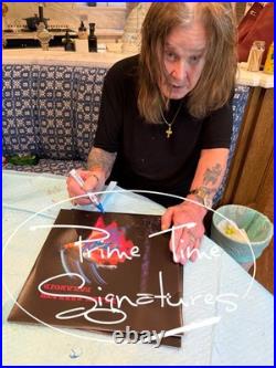 Ozzy Osbourne Signed Black Sabbath Paranoid Album Vinyl Autograph Beckett Ozzy Osbourne Signed Black Sabbath Paranoid Album Vinyl Autograph Beckett