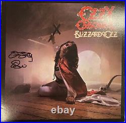 Ozzy Osbourne Signed Blizzard of Ozz Vinyl Album Black Sabbath Beckett