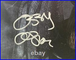 Ozzy Osbourne signed Album flat with Ordinary man vinyl lp autograph beckett coa