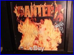 Pantera Dimebag Darrell- Autographed Reinventing The Steel Framed Vinyl Album