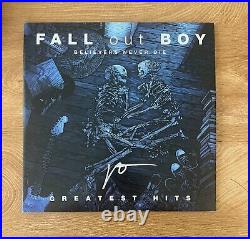 PATRICK STUMP signed vinyl album FALL OUT BOY BELIEVERS NEVER DIE 1